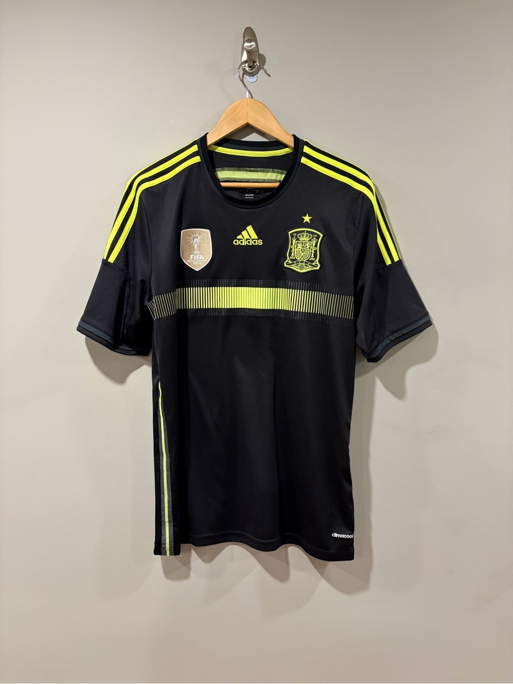 2014 Spain FIFA World Cup Away Soccer Football Jersey